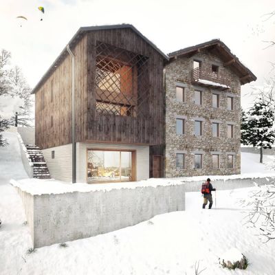 progetto casa gianin zoldo Andrea Rigato_5