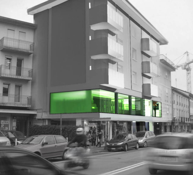 progetto negozio abbigliamento montebelluna Andrea Rigato_1